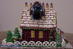 We ran out of green icing this year. Don't you love the blue effect?