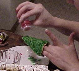 Sprinkles for the tree.