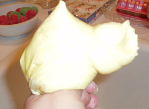 We had trouble this year with too hard of icing. I need to check the recipe I'm using. We had so many icing bag hernias. Here's a few that made us laugh.