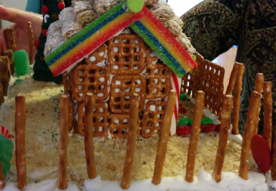Pretzel fence!