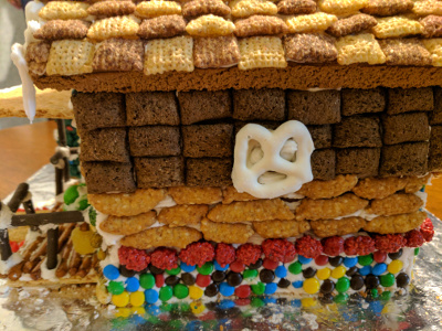 Side - we were creative with Apple Valley's oat sesame sticks this year too. They added a nice natural texture.